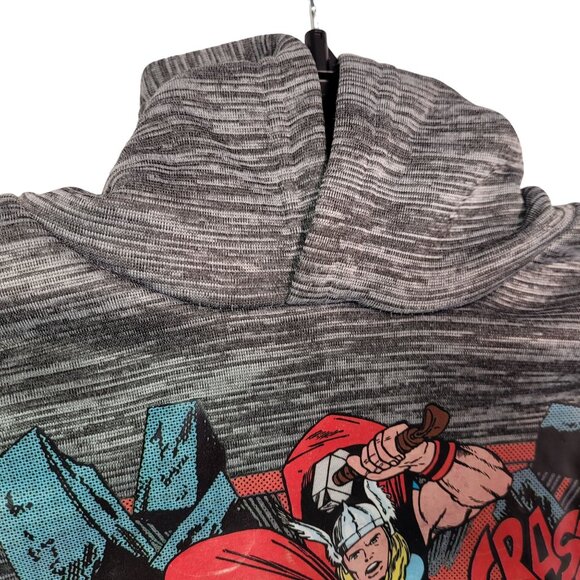 Marvel Avengers Boy Pullover Gray Sweatshirt Hoodie Kids Youth Size 3T - Picture 5 of 8